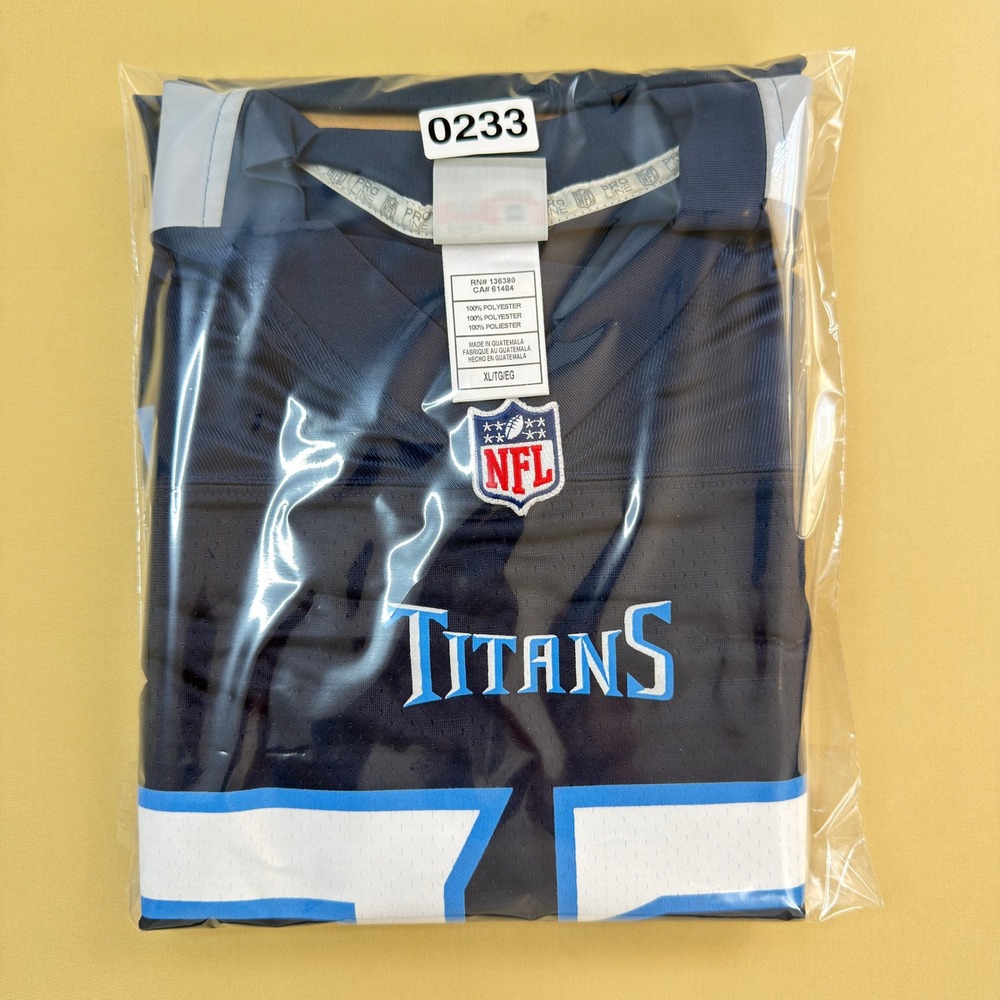 NEW NFL Pro Line Tennessee Titans Derrick Henry #22 Jersey NWT Men XL Dark Navy - Picture 14 of 14